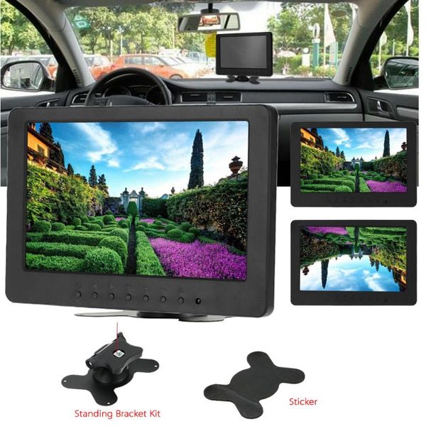 

7" tft lcd monitor display 1024*600 vga av yuv audio video for pc dvd tv cctv monitors car monitor for home car security