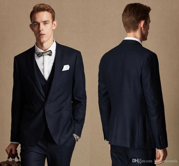 

tibetan blue groom wool suit the groom dresses for men wedding men's suits groom tuxedos formal men's suits (jacket+vest+pants), Black;gray