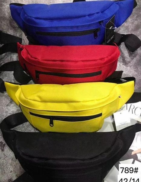 

men women brand chest bag oxford leisure shoulder bags fanny pack for women girls letter waist bag packs 4 colors