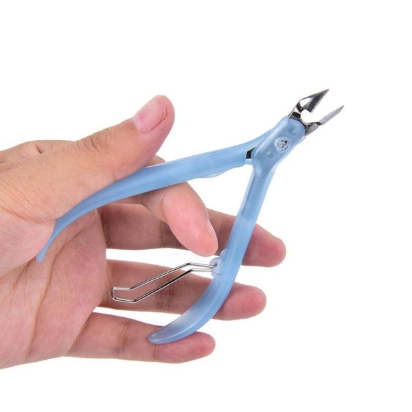 

professional stainless steel toe finger cuticle nipper nail clipper trimmer cutter plier scissor nail art manicure tool