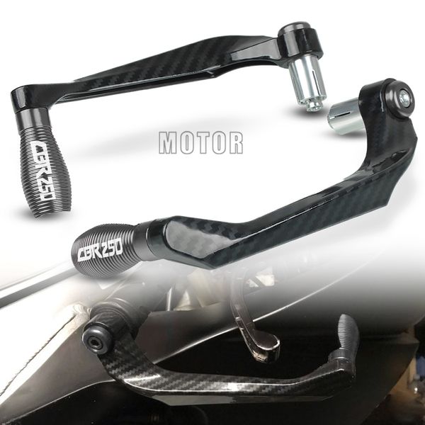 

for cbr250 nc19/mc19 mc22 motorcycle 7/8" 22mm handlebar brake clutch levers guard protector handle bar proguard cbr 250