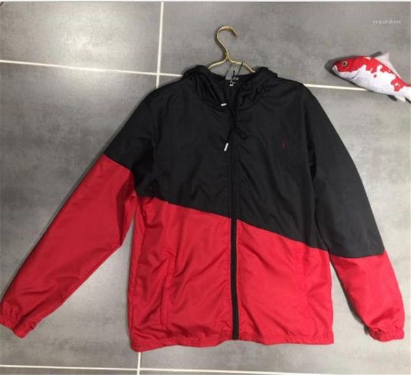 

coat designer long sleeves zipper jacket male printed basketball loose outerwear mens active hooded, Black;brown