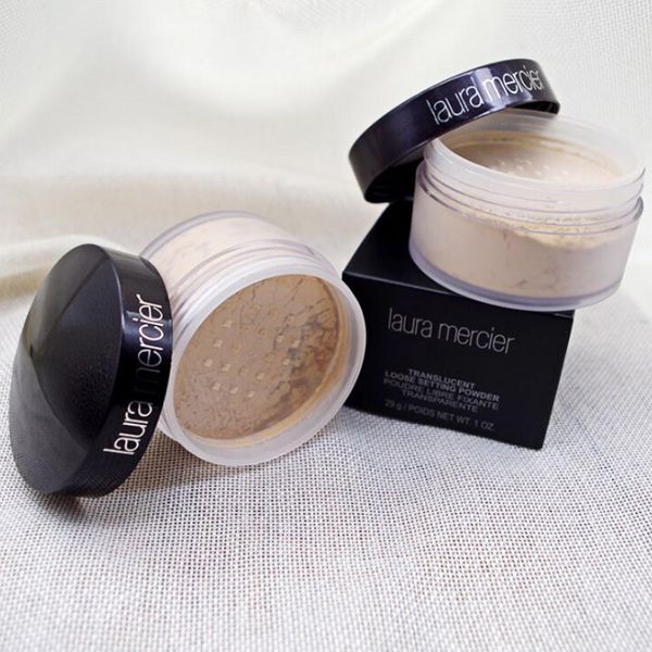 

2019 black box laura mercier foundation loose setting powder fix makeup powder 3 color 29g face powder min pore brighten concealer