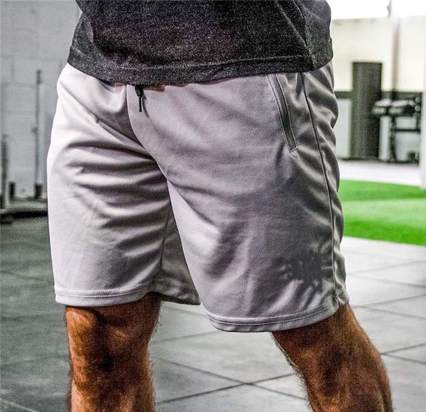 

мужские спортивные шорты лето фитнес сыпучие активные мужские короткие брюки повседневные сплошные цвета drawstring мужской брюки идущие, White;black