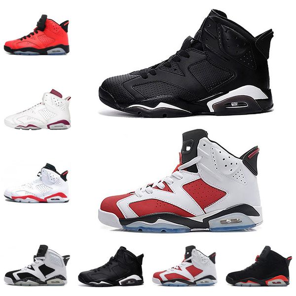 

ботинки баскетбола 6 6s инфракрасный carmine баскетбол обувь мужская 6s unc торо hare oreo maroon low chrome sport blue кроссовки