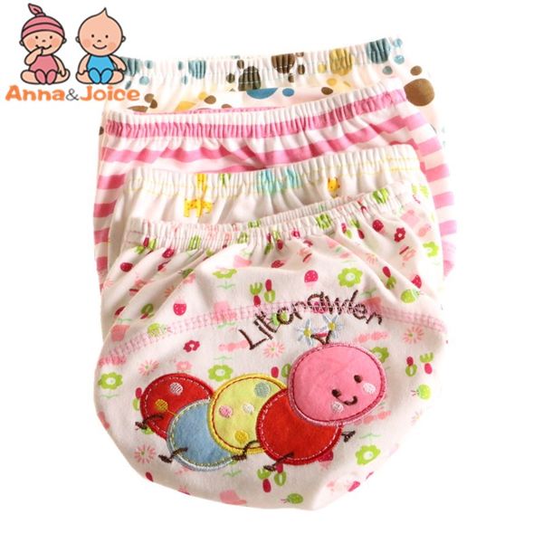 

1pcs waterproof baby training pant underwear cotton learning/study infant pants + diapers