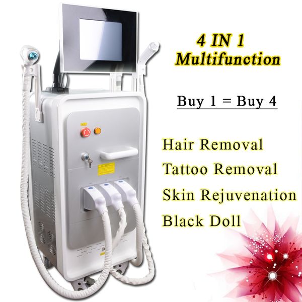 

big promotion shr ipl hair removal elight machine nd yag laser tattoo removal q switch shr hair removal laser machine for sale