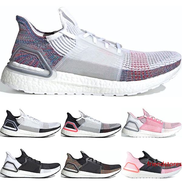 

2019 ultra 19 men women running shoes oreo refract true pink black white multi-color ultra mens trainers sports sneakers 36-45