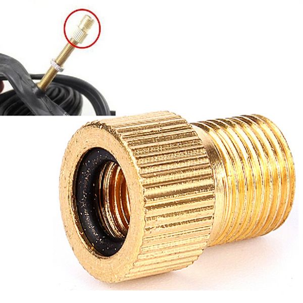 2 pcs Convertisseur Presta à Schrader Vélo Valve Adaptateur Pompe Tube Outils UK
