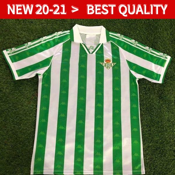 

real betis retro soccer jerseys 95 97 real betis match worn menendez 3 finidi 25 rios 21 finidi 11 football jerseys maillot de foot, Black;yellow
