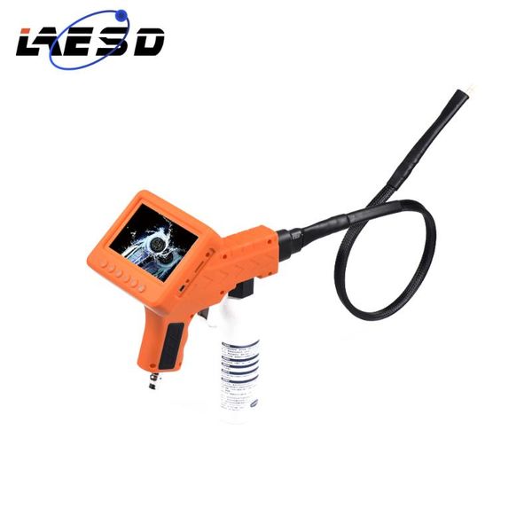 

car air conditioner washing gun 4.3'' screen visible washing instrument endoscope with camera and light dark view hd