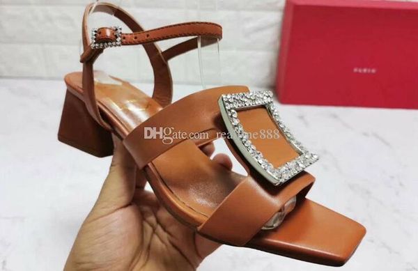 

5a women 6709210 bikiviv' sandal slippers,leather upper,ankle strap metal buckle,leather outsole,size 34-42,dhl ing, Black