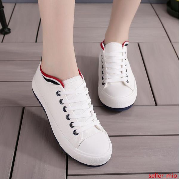 

women casual sneaker dark navy red beige split fashion womens outdoor cloth shoes size 36-39