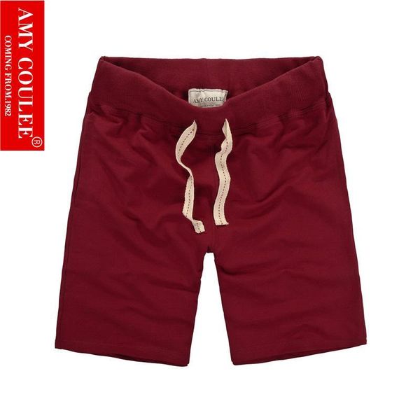 

us shorts men women style solid color classics 100%cotton stylish breathable fabric casual pure drawstring pockets, White;black