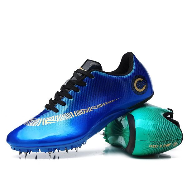 

spikes trainers athletics spring autumn tracking sneakers black green running shoes men comfortable women field shoes men