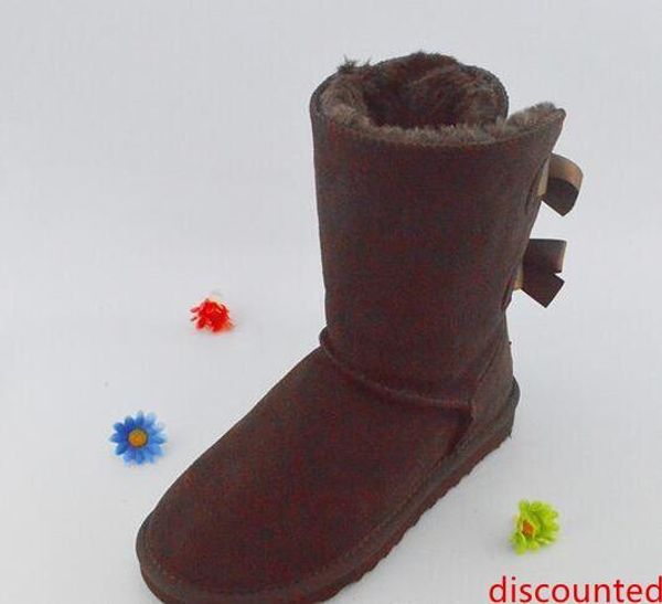 

christmas new australia classic tall winter boots real leather bailey bowknot women's bailey bow snow boots shoes boot