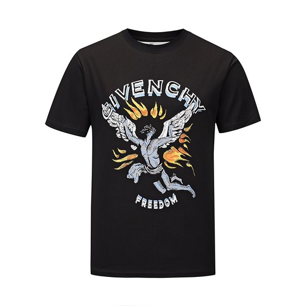 

luxury medusa t-shirt brand embroidery t shirts for men fashion men's tees polos high street snake little print men t-shirt, White;black