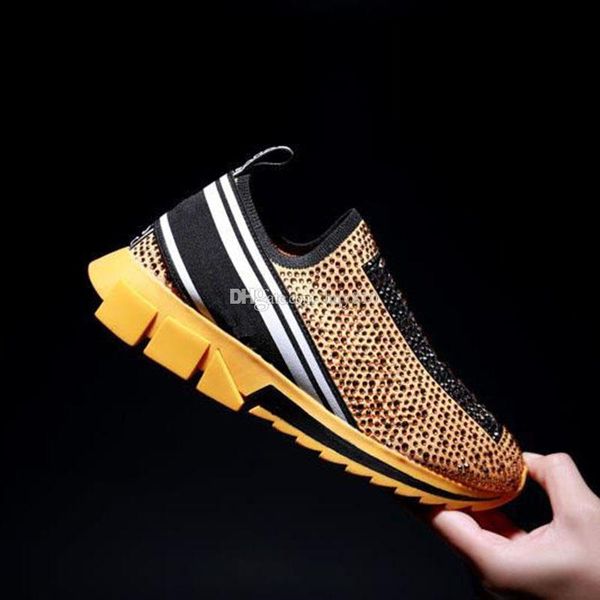 

designer socks shoes fashion sneakers new arrive luxury shoes women mens shoes size 35-45 model ml03, Black