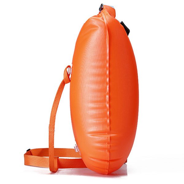 

inflatable flotation bag life buoy buoy pvc waterproof dry bag tow bag swimming equipment rafting drifting camping rucksack