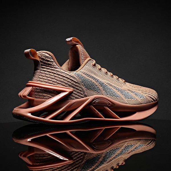 

brand shockproof outdoor running shoes for men blade sneakers 2020 breathable athletic shoes light jogging trainers sneakers men