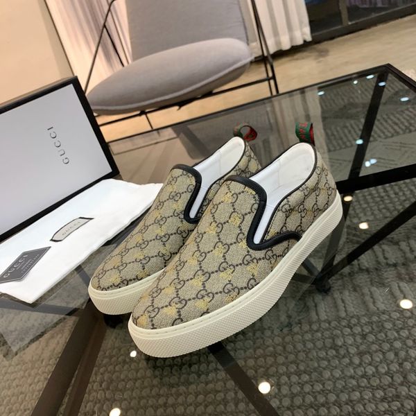 

2020 new ew luxury design men's casual shoes leather casual sneakers 3d pattern fashionable tide shoes