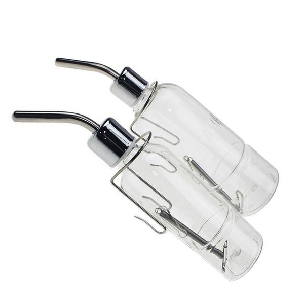 

180ml pet water feeder automatic feeding device water dispenser drinking bottle for hamster rabbit chinchillas guinea water bottles cages