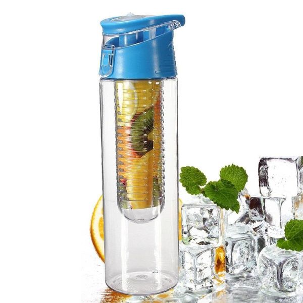 

800ml fruit juice cup drinking water lemon bottles tritan health bottle