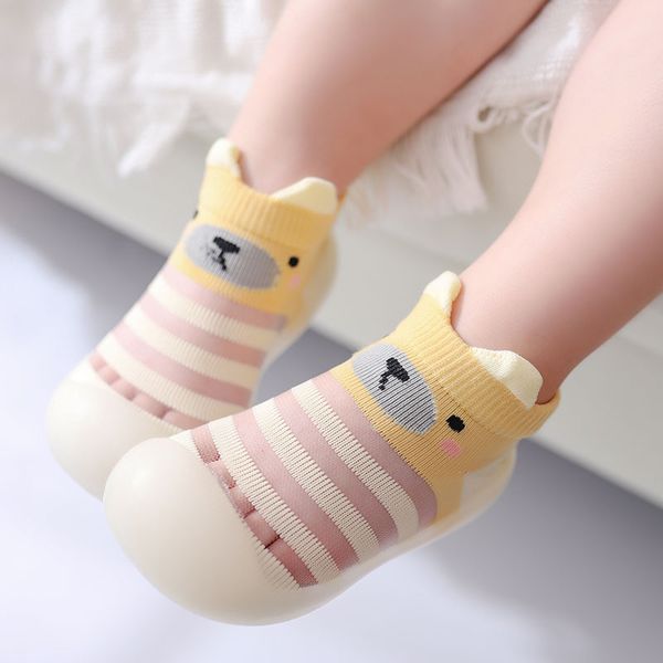 

first walkers baby sock shoes girl boy floor anti-slip