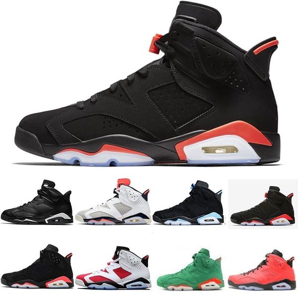 

6 men women basketball shoes 6s olympic red pink infrared black infrared bred 2014 2019 flint blue gatorade marron oero j6 sneakers