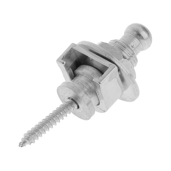 

alloy skidproof belt button strap lock silver for electric guitar & bass, Black;brown