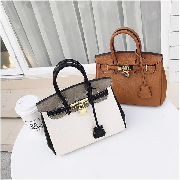 

2018 latest fashion platinum bags elegant temperament female handbags hf035