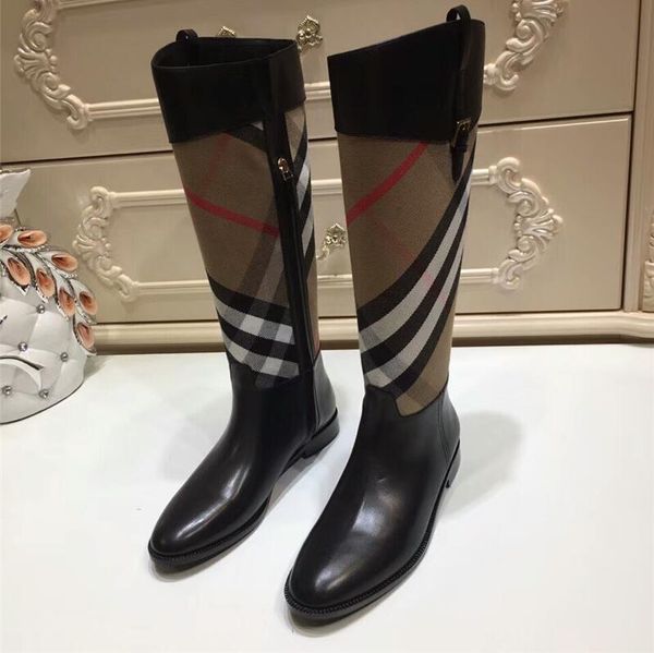 

2018 brand fashion luxury designer women shoes fashion luxury designer women boots brand boots womens winter boots women dress shoes y8, Black