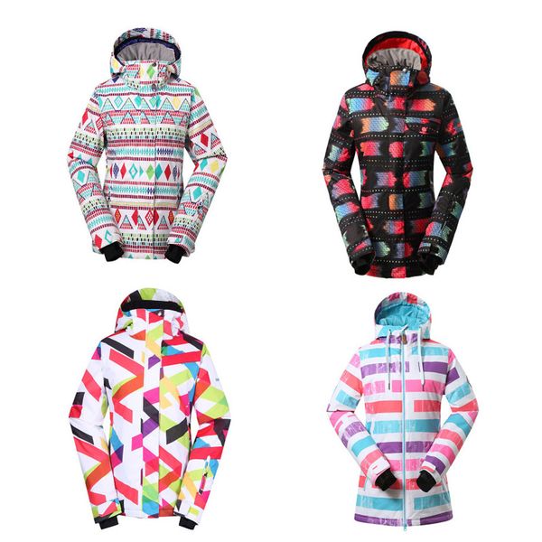

gs womens snow wear 10k waterproof windproof snowboarding clothing girls ski suit outdoor sports snow jackets