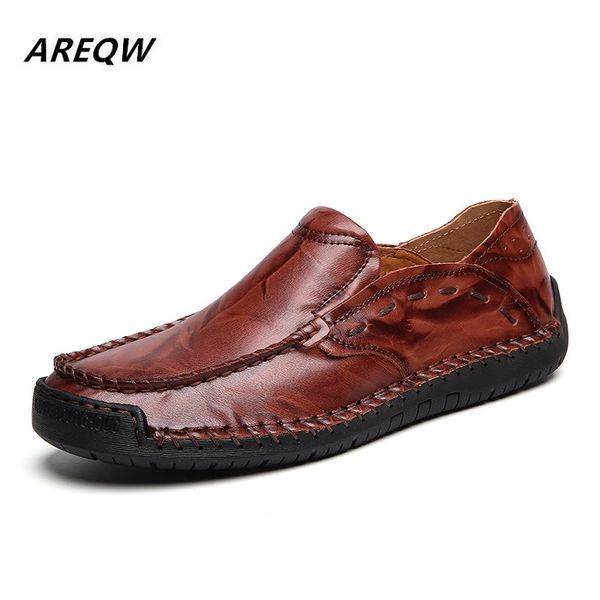 

2019 autumn new fashion trend wild men's casual shoes comfortable lazy shoes deodorant wear peas, Black