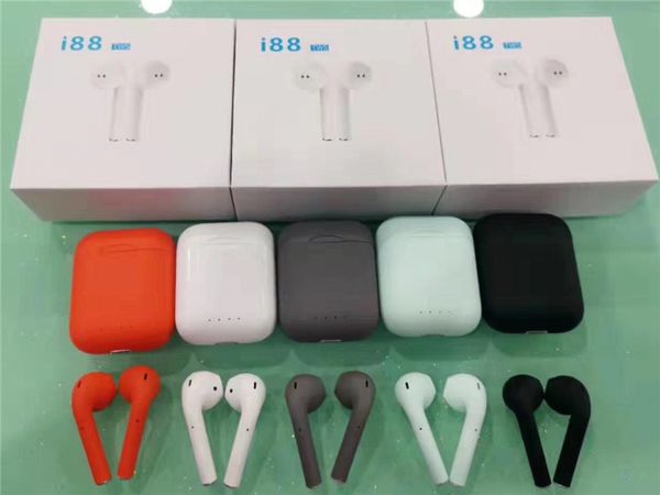 

I88 tw bluetooth headphone wirele bluetooth 5 0 earphone touch control 3d urround ound charging ca e for all martphone pk i10 i12