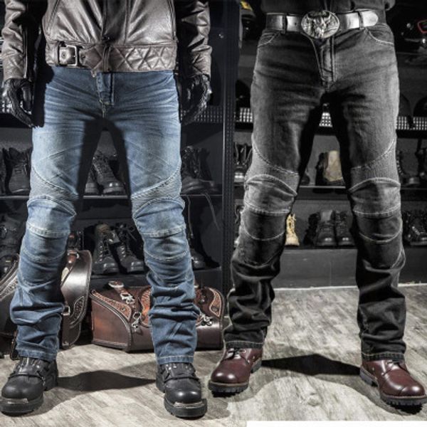 

motorcycle jeans anti-fall outdoor riding jeans motorcycle pants men and women racing with knee pads