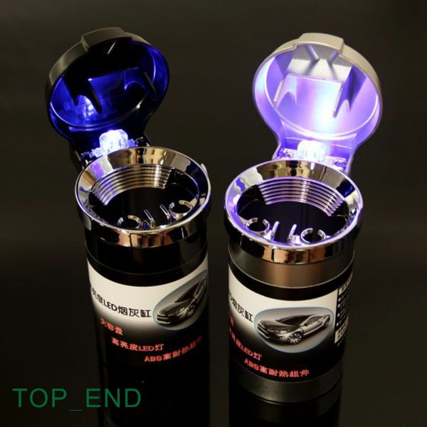 

led ashtray with extraordinary bright light,portable,cool designed,home,car,office,2 colors,holds about 50pcs butts