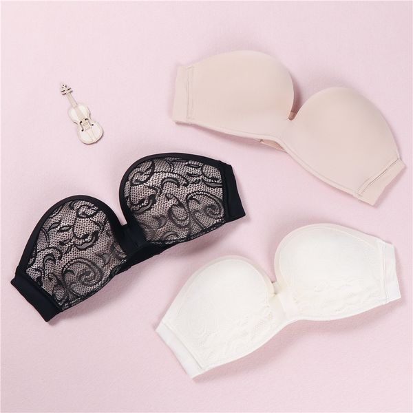 

new lace women bra push up bra underwear adjustment support for girl wedding push up breast, Red;black