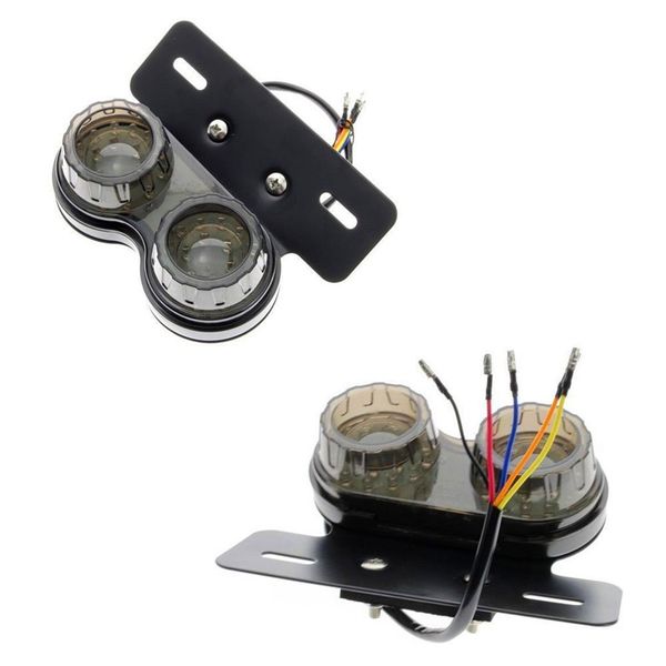 

wholesale license plate led brake tail turn signal light multifunction durable for motorcycle v6