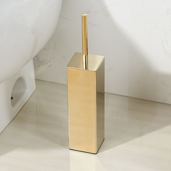 

gold creativer stand polish toilet brush holder set toilet bowl brush stainless steel brushed gold bathroom accessories
