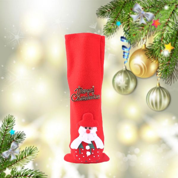 

christmas santa claus snowman bear elk wine bottle cover gift party decorations