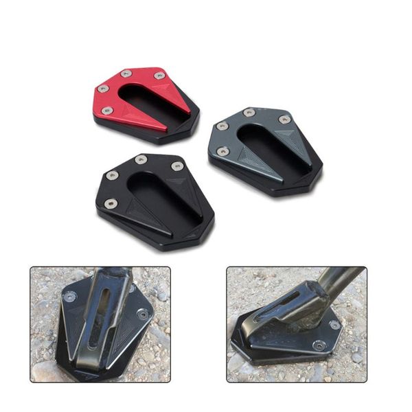 

cnc aluminum foot kickstand extension pad plate side stand for benelli good new