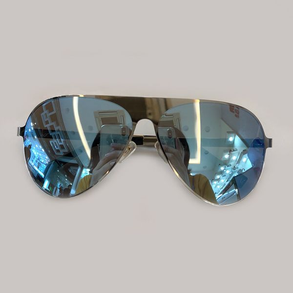 

pilot sunglasses for women brand designer feminino retro fashion with packing box gradient shades, White;black