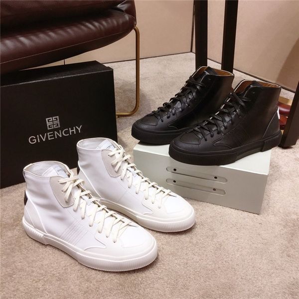 

luxury platformdesigner men's shoes wild vintage loafers driving shoes sneakers fashion high men's casual shoes non-slip, Black