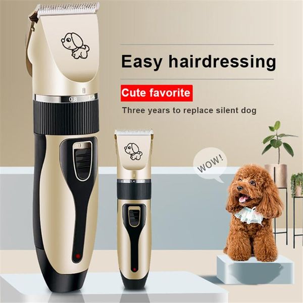 

pet shaver clippers low noise rechargeable cordless electric hair clippers 20ml professional haircut shaver beard 25