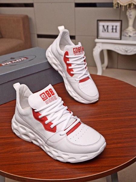 

mens gray for jointly sneaker male skateboarding shoes skate sports casual lace-up wan2, Black;red