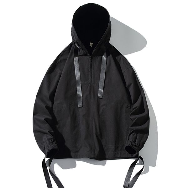 

2020 spring ma-1 bomber jacket men pullover pilot jackets mens loose street fashion causal hooded coats male plus size 5xl, Black;brown