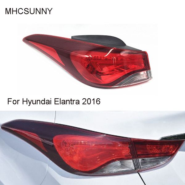 

внешние огни хвост для elantra 2016 taillight задняя лампа brake light car styling