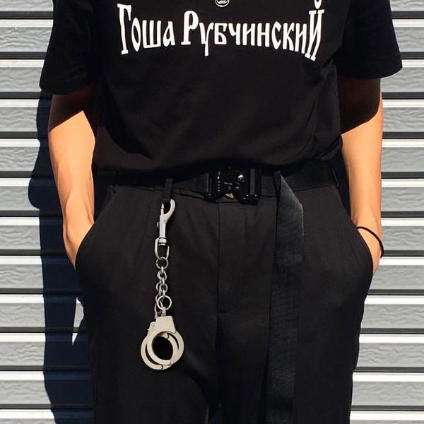 

street big ring key chain rock punk trousers hipster key chains pant belt jean keychain hiphop portachiavi kpop accessories lz05, Black;brown