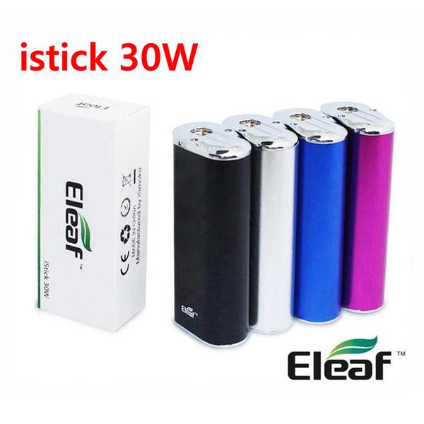 

Eleaf iStick Mod батареи 30W с OLED-экран Ismoka iStick 2200mah Электронная сигарета аккумулятор VV VW Mod